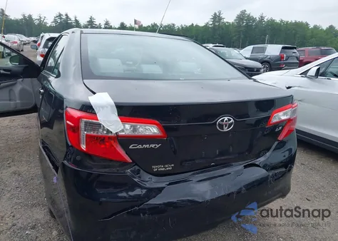 2012 Toyota Camry Le from USA, damaged, VIN 4T1BF1FK2CU006431